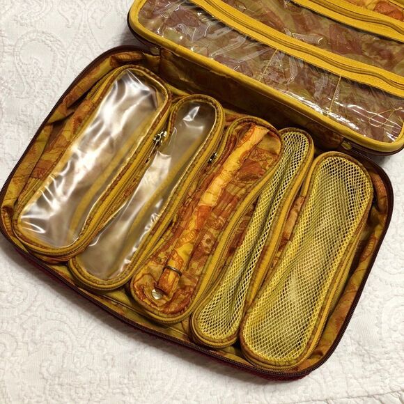 Samantha Brown Travel Case Accessories Cosmetics Carry Bag - Picture 7 of 9